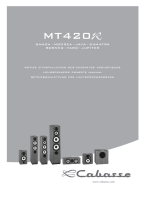 Cabasse MT-420R - Owners Manual 